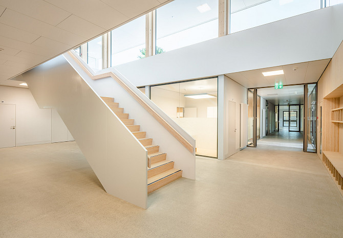 rykart pzhsm neubau basisstufe treppe